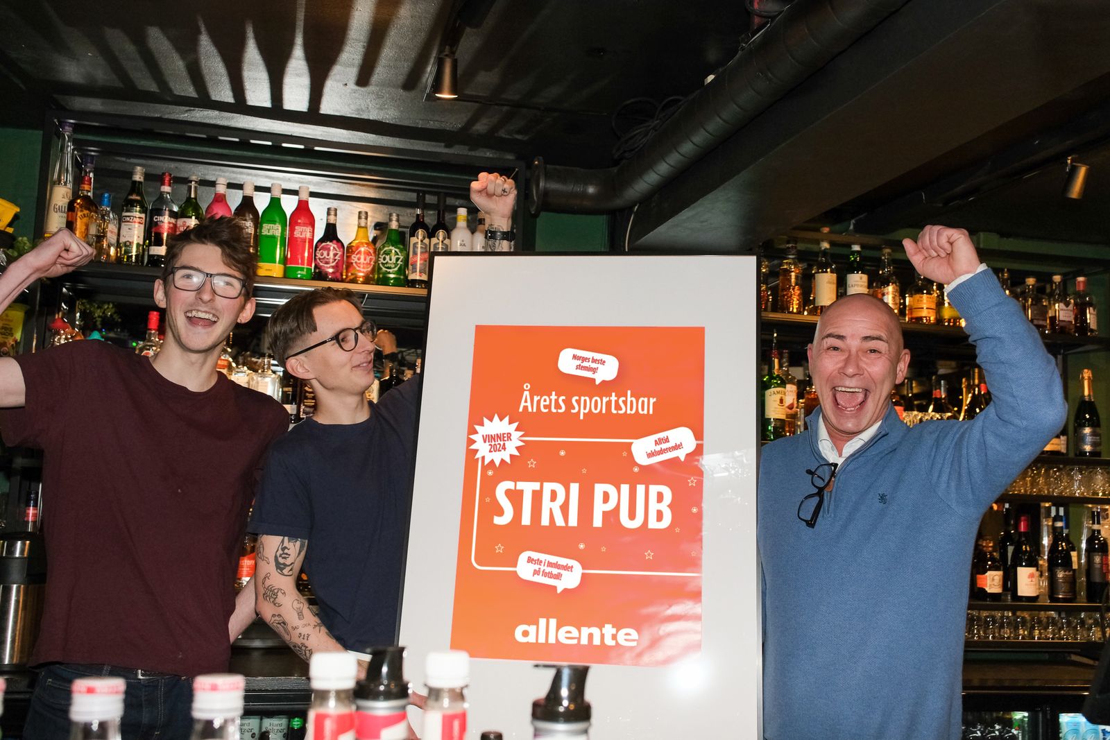 Stri Pub på Elverum ble kåret til Årets sportsbar 2024
