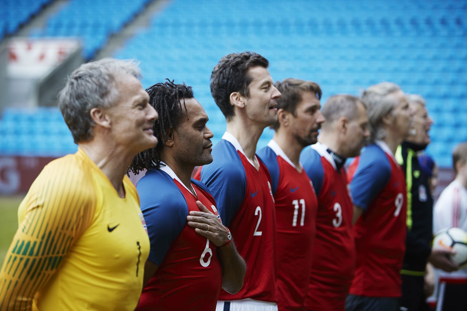 Oppstilling på Ullevaal