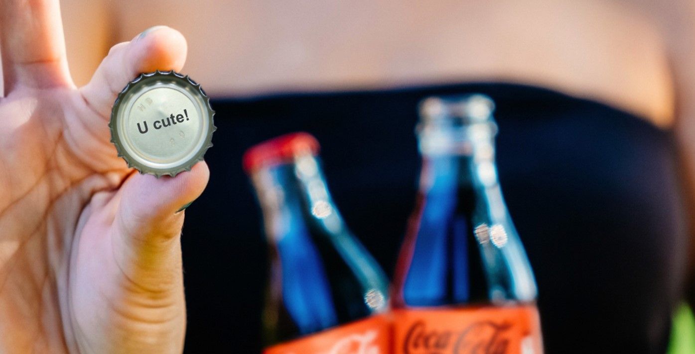 Gorkene – tekstkorkene på Coca-Cola-flaskene